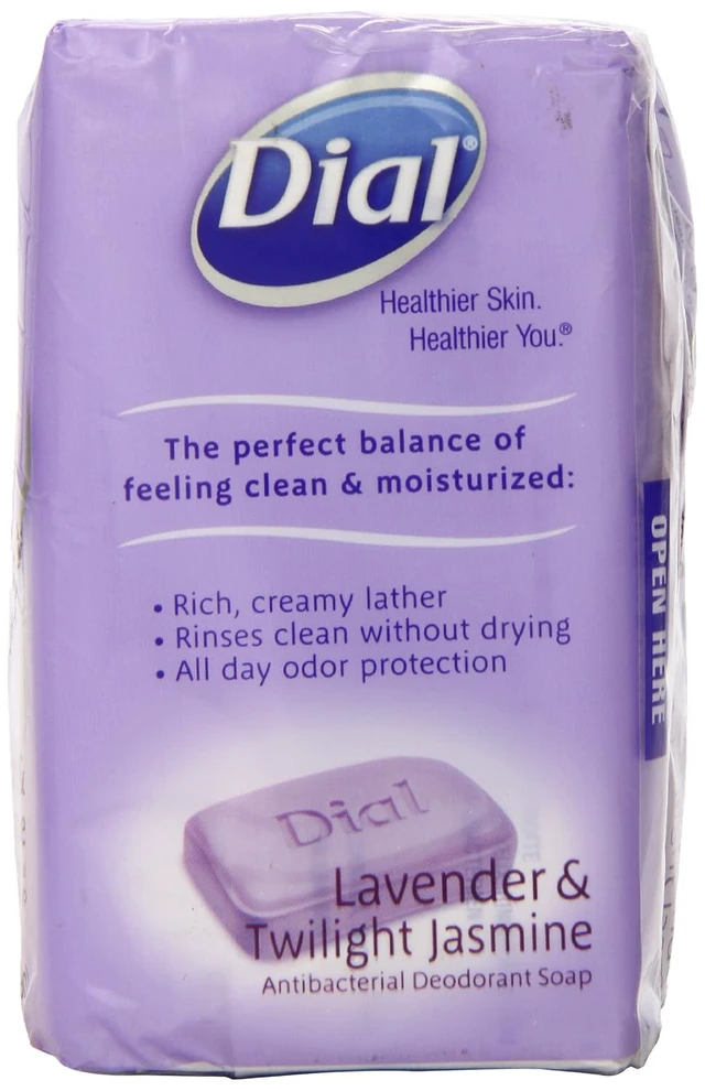 Alt view image 2 of 3 - Dial Antibacterial Deodorant Soap Lavender & Twilight Jasmine, 3 Count