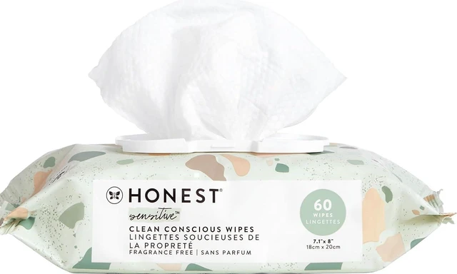 Main image of The Honest Company Multi-Use Baby Wipes Geo Mood 60 Count