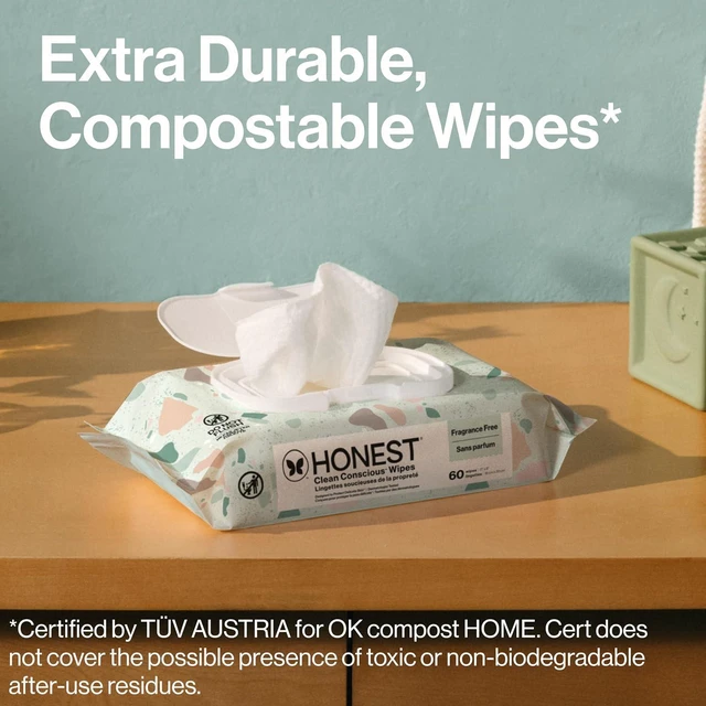 Alt view image 4 of 6 - The Honest Company Multi-Use Baby Wipes Geo Mood 60 Count