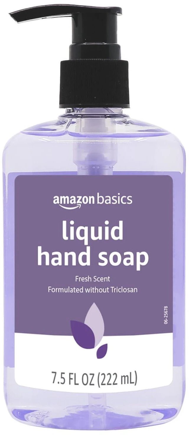 Alt view image 3 of 6 - 5 Fl Oz (Pack of 6) Amazon Basics Original Fresh Liquid Hand Soap with Moisturizers
