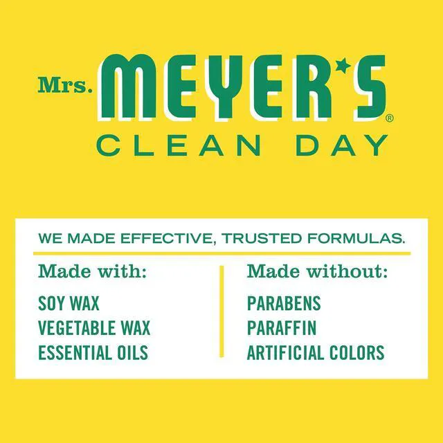 Alt view image 2 of 6 - Mrs. Meyer's Clean Day 2.9oz Soy Tin Candle, Honeysuckle, 12 Hour Burn Time, Soy Wax and Essential Oils