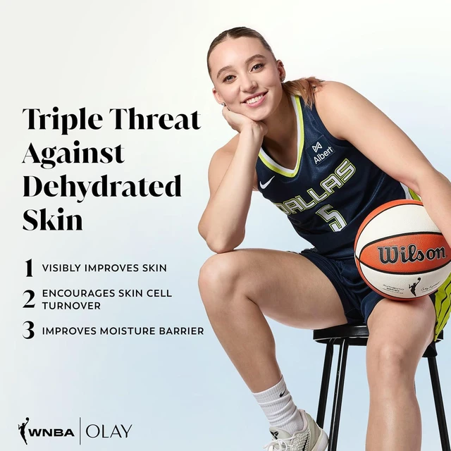 Alt view image 4 of 7 - Olay Body Wash WNBA, Intensely Hydrating, Hyaluronic Acid Serum, Vitamin B3 Complex, All Skin Types, Victory Vibes Vanilla Scent, 20fl oz
