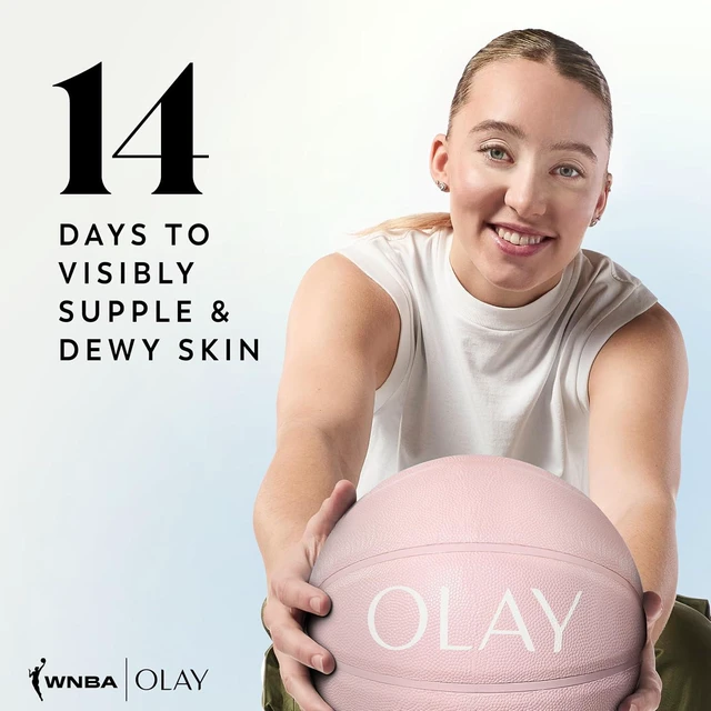 Alt view image 7 of 7 - Olay Body Wash WNBA, Intensely Hydrating, Hyaluronic Acid Serum, Vitamin B3 Complex, All Skin Types, Victory Vibes Vanilla Scent, 20fl oz