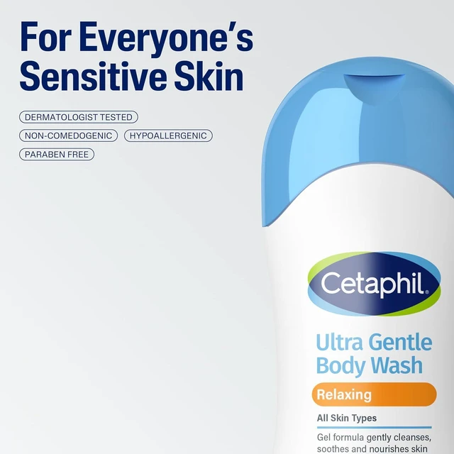 Alt view image 5 of 6 - Cetaphil Ultra Gentle Refreshing Body Wash, Hypoallergenic, 16.9oz