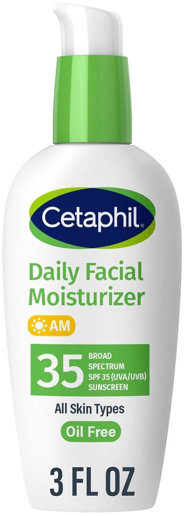 Main image of Cetaphil Daily Oil-Free Facial Moisturizer With Sunscreen SPF 35 Fragrance Free 3 fl oz 88ml