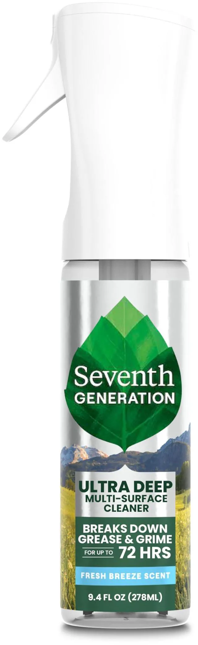 Main image of Seventh Generation Ultra Deep Probiotic Multi Surface Cleaner 9.4 Fl Oz Fresh Breeze 80% USDA Biobased