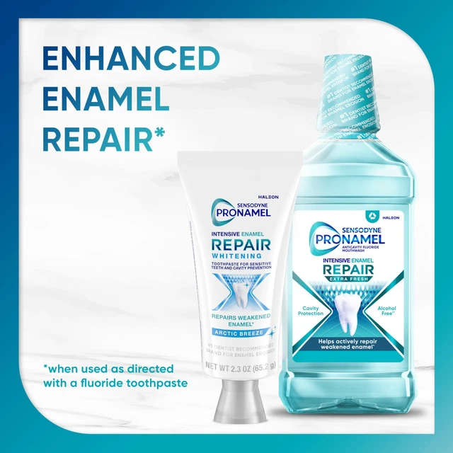 Alt view image 3 of 7 - Sensodyne Pronamel Intensive Enamel Repair Whitening Toothpaste, 2.3oz