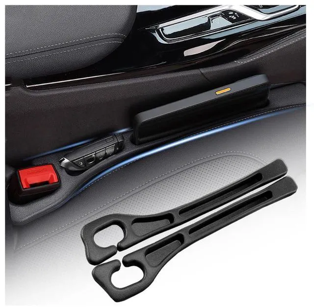 Main image of 2PCS Car Seat Gap Filler Organizer with Storage Slots