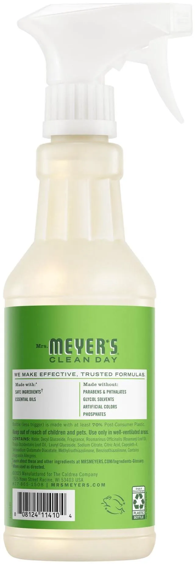 Alt view image 3 of 6 - Mrs. Meyer's Clean Day Multi-Surface Cleaner, Fresh Cut Grass, 16fl oz