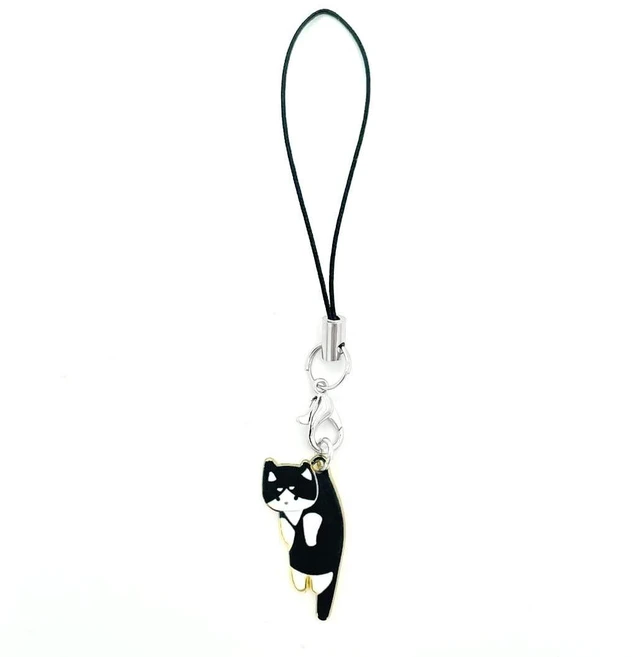 Main image of Kawaii Phone Charm with Cute Hanging Pendants Decor