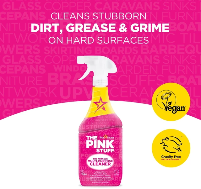 Alt view image 6 of 6 - Starsrops The Pink Stuff Miracle Multi-Purpose Cleaner Spray, 30 Fl Oz