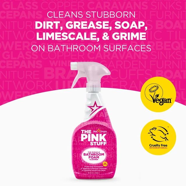 Alt view image 6 of 6 - Stardrops the Pink Stuff Miracle Bathroom Foam Cleaner, 25fl oz