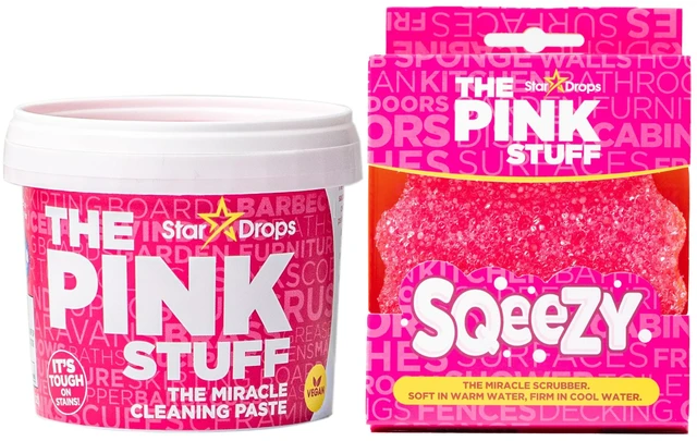Main image of Stardrops The Pink Stuff Miracle Cleaning Paste and Sqeezy Scrubber Kit