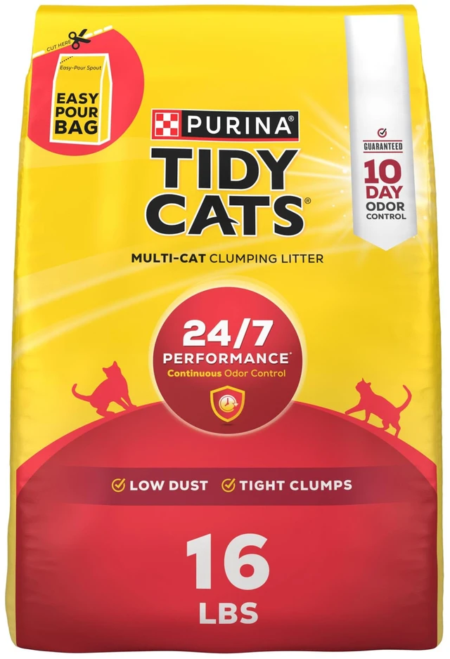 Main image of Purina Tidy Cats 24/7 Performance Clumping Cat Litter 16lb Bag
