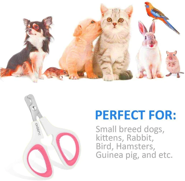 Alt view image 3 of 5 - Pet Nail Clippers Safe Sharp Trimmer for Cat & Kitten Claws