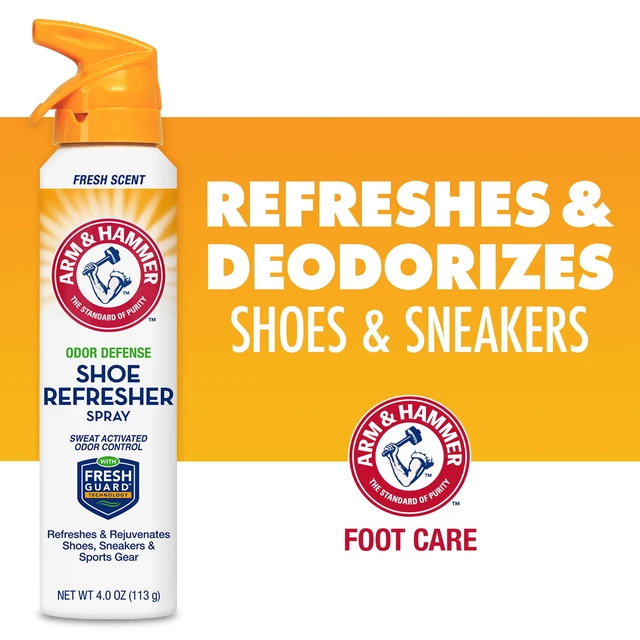 Alt view image 3 of 6 - Arm & Hammer Odor Defense Shoe Refresher Spray, Fresh Scent, 4oz