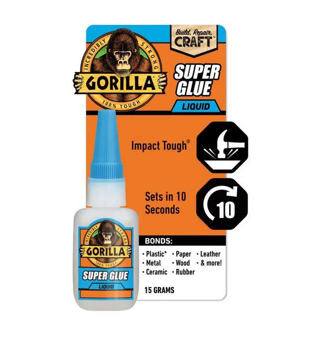 Alt view image 2 of 6 - Clear Super Glue, 15 Gram Bottle