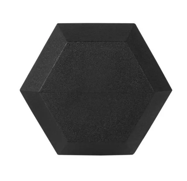 Alt view image 4 of 6 - 3lb Rubber Hex Dumbbell, Single