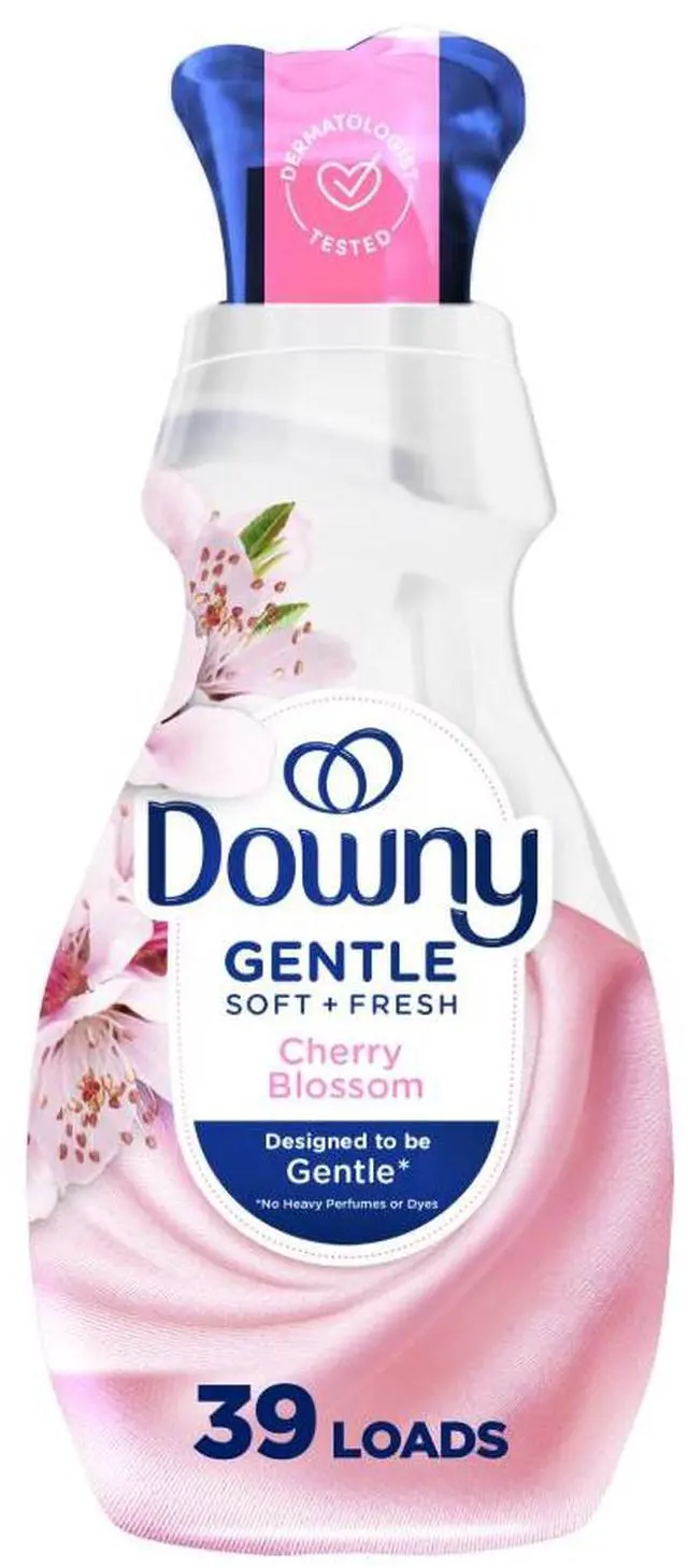 Alt view image 2 of 7 - Gentle Soft and Fresh Liquid Fabric Softener, Cherry Blossom Scent, 26 fl oz, 39 Loads