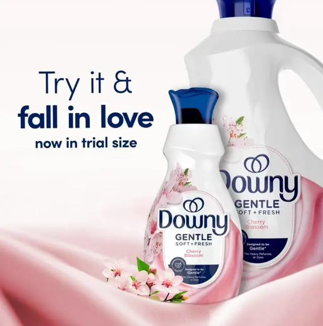 Alt view image 5 of 7 - Gentle Soft and Fresh Liquid Fabric Softener, Cherry Blossom Scent, 26 fl oz, 39 Loads