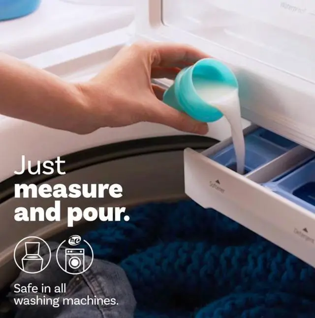 Alt view image 5 of 6 - Liquid Laundry Fabric Softener and Conditioner, Cool Cotton Scent, 44 fl oz, 60 Loads