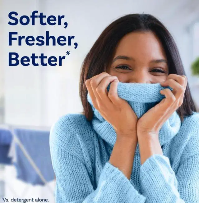 Alt view image 6 of 6 - Liquid Laundry Fabric Softener and Conditioner, Cool Cotton Scent, 44 fl oz, 60 Loads