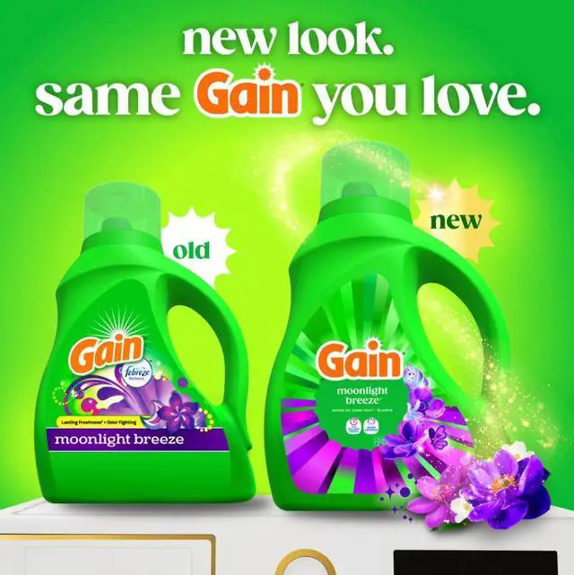 Alt view image 3 of 7 - Laundry Detergent Liquid, Now with Odor Defense, Moonlight Breeze Scent, 39 fl oz, 29 Loads