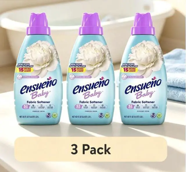 Main image of Baby Hypoallergenic Liquid Laundry Fabric Softener - Baby Powder Scent (45 fl oz)