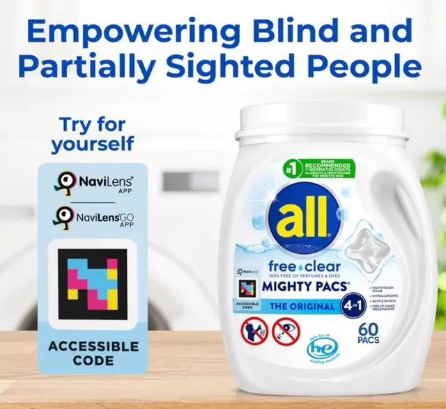 Alt view image 5 of 6 - Unit Dose Laundry Detergent, Mighty Pacs, Free Clear, 19 Count