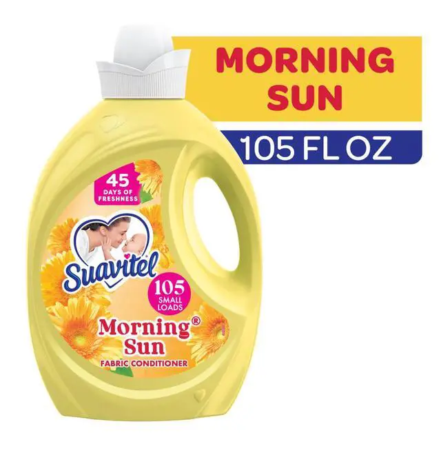 Alt view image 2 of 6 - Fabric Conditioner, Liquid Fabric Softener, 45 Days of Freshness, Morning Sun Scent, 105 fl oz