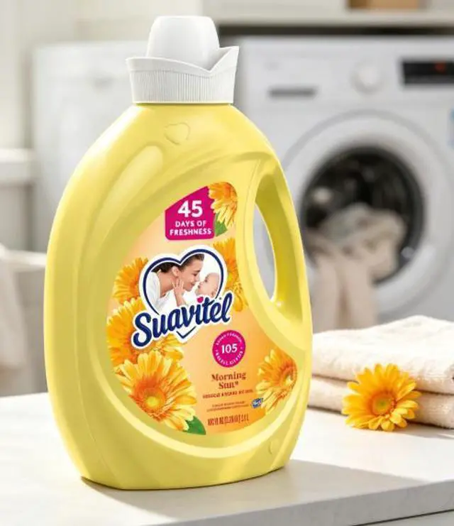 Main image of Fabric Conditioner, Liquid Fabric Softener, 45 Days of Freshness, Morning Sun Scent, 105 fl oz