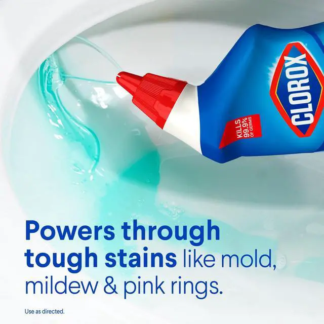 Alt view image 7 of 7 - Clorox Toilet Bowl Cleaner Clinging Bleach Gel, Ocean Mist, 24 fl oz, 2 Pack