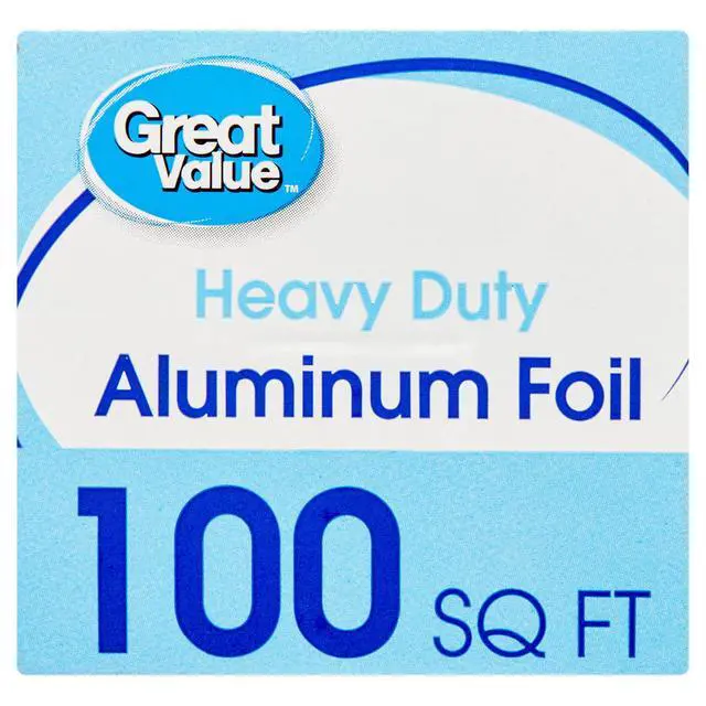 Alt view image 3 of 4 - Great Value Heavy Duty Aluminum Foil, 100 sq ft