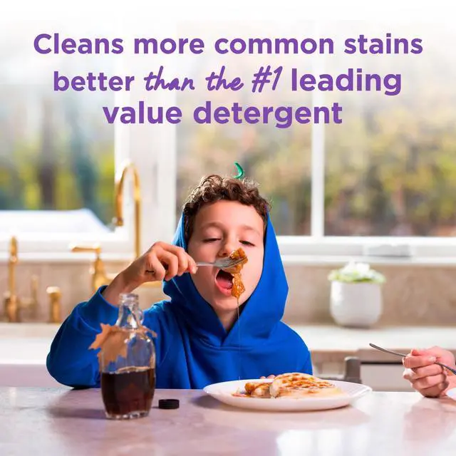 Alt view image 13 of 13 - Purex Fresh Lavender Fields Liquid Laundry Detergent,150 fl oz115 Loads,4in1 StainFighting Brightener,30Day Fresh Lavender Scent,HE Compatible for Whites & Colors