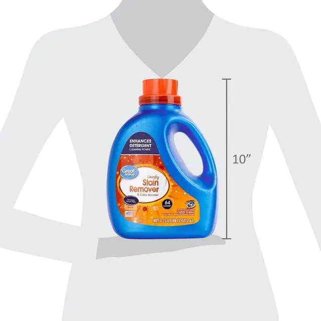 Alt view image 4 of 5 - Great Value Laundry Stain Remover & Color Booster, 88 fl oz