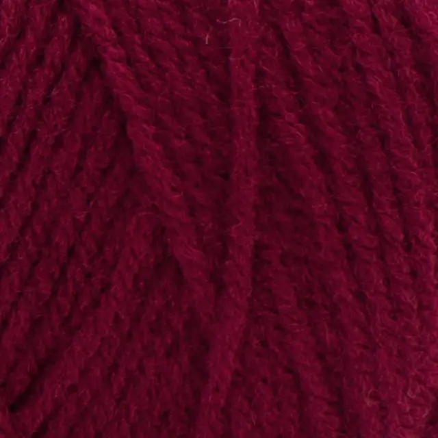 Alt view image 3 of 4 - Red Heart® Super Saver #4 Worsted Acrylic Yarn, Burgundy 7oz/198g 364yd