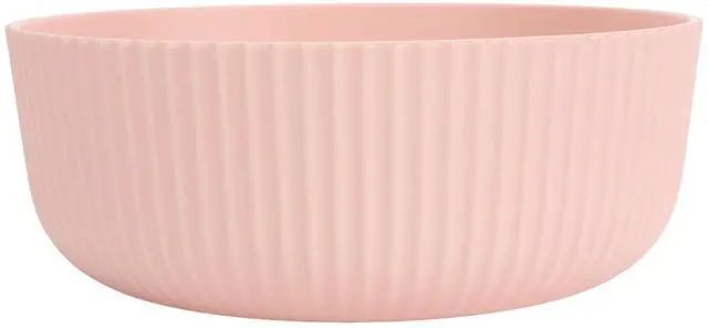 Alt view image 3 of 6 - (3 pack) Mainstays - Blush Pink Eco-Friendly Recycled Plastic Cereal Bowl, 38-Ounce