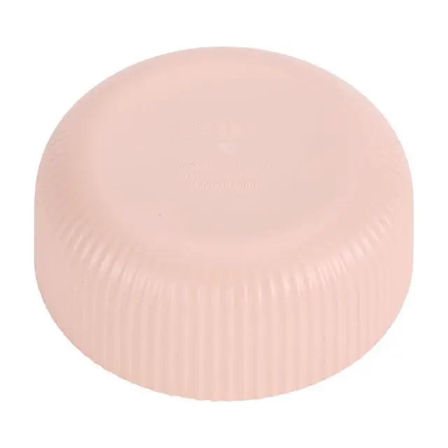 Alt view image 5 of 6 - (3 pack) Mainstays - Blush Pink Eco-Friendly Recycled Plastic Cereal Bowl, 38-Ounce
