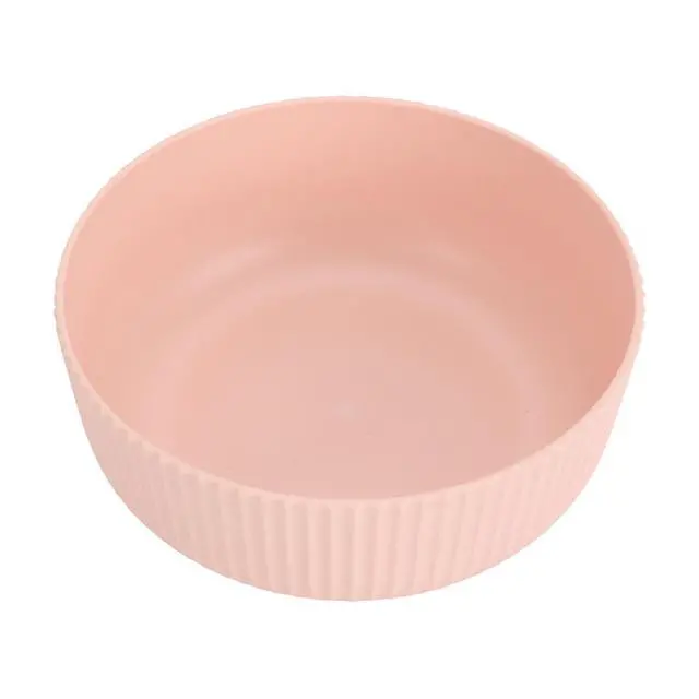 Alt view image 4 of 6 - (3 pack) Mainstays - Blush Pink Eco-Friendly Recycled Plastic Cereal Bowl, 38-Ounce