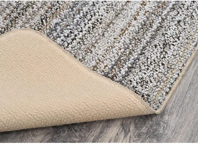 Alt view image 6 of 6 - Mainstays Carnival Stripe Polypropylene Assorted Earth Tones Indoor Area Rug, 20" x 54"