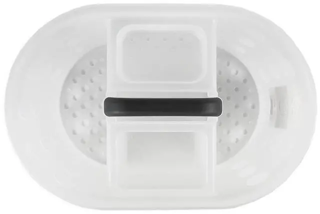 Alt view image 3 of 6 - Mainstays Portable Shower Caddy Frosty Plastic