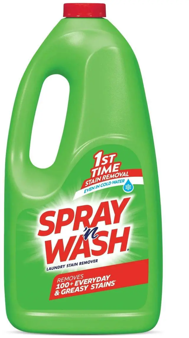 Main image of Spray 'n Wash Pre-Treatment Laundry Stain Remover Solution Refill Bottle, 60oz