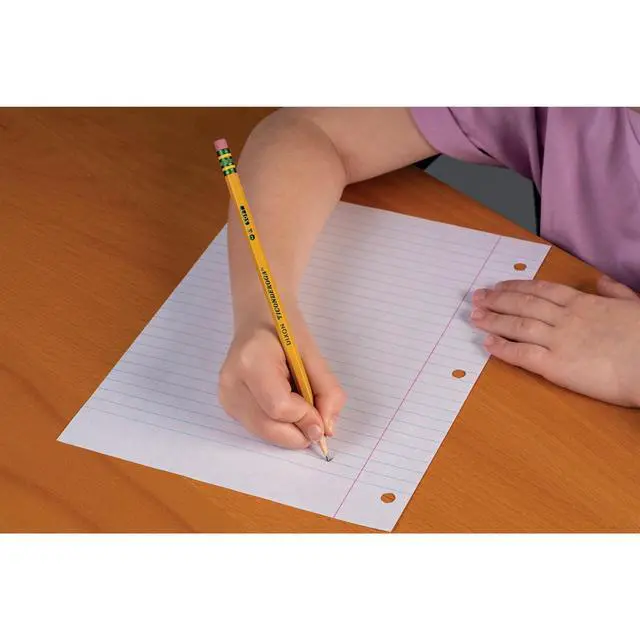 Alt view image 5 of 6 - Ticonderoga Premium Wood Pencils, Sharpened #2 HB, Yellow, 24 Count, Pencil Lead Size .03