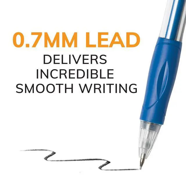 Alt view image 2 of 6 - BIC Velocity Original and Max Mechanical Pencil Combo Pack, 0.7mm, 6 Count