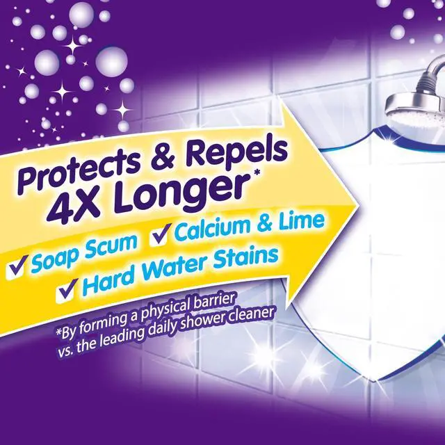 Alt view image 6 of 7 - OxiClean Shower Guard Daily Shower Cleaner, Repels Bathroom Stains, 30 oz Spray Bottle