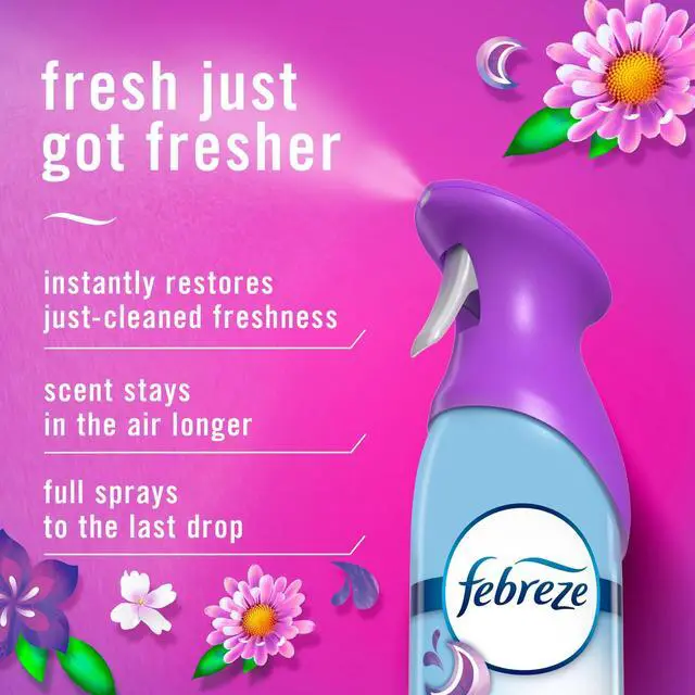 Alt view image 2 of 5 - Febreze Air Mist Air Freshener Spray, Gain Moonlight Breeze, 8.1oz, 2 Count