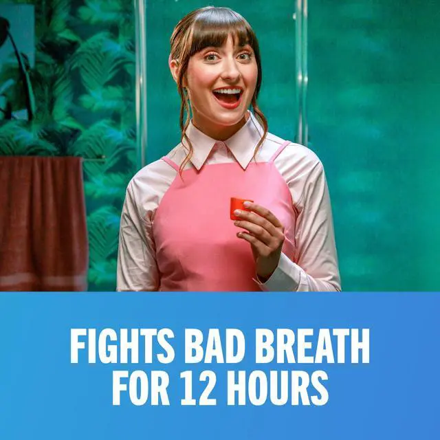 Alt view image 2 of 5 - TheraBreath Fresh Breath Alcohol-Free Mouthwash, Mouth Rinse for Adults, Icy Mint, 16 fl oz