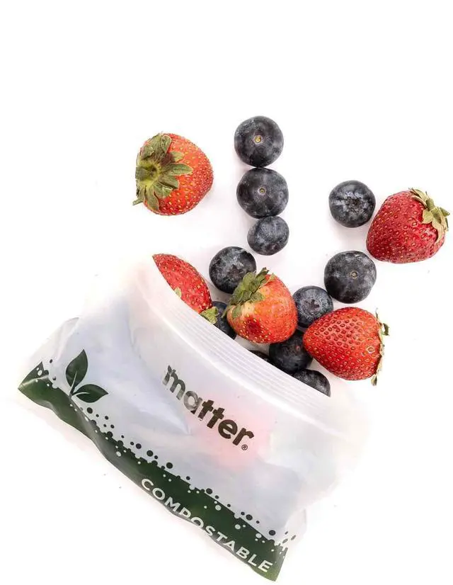 Alt view image 5 of 6 - Matter Compostable Snack Size Food Storage Bags, 50 Count