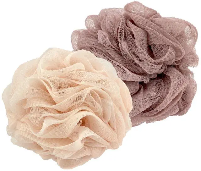 Main image of Jumbo Mesh Bath Sponges, 2 Count, Color May Vary