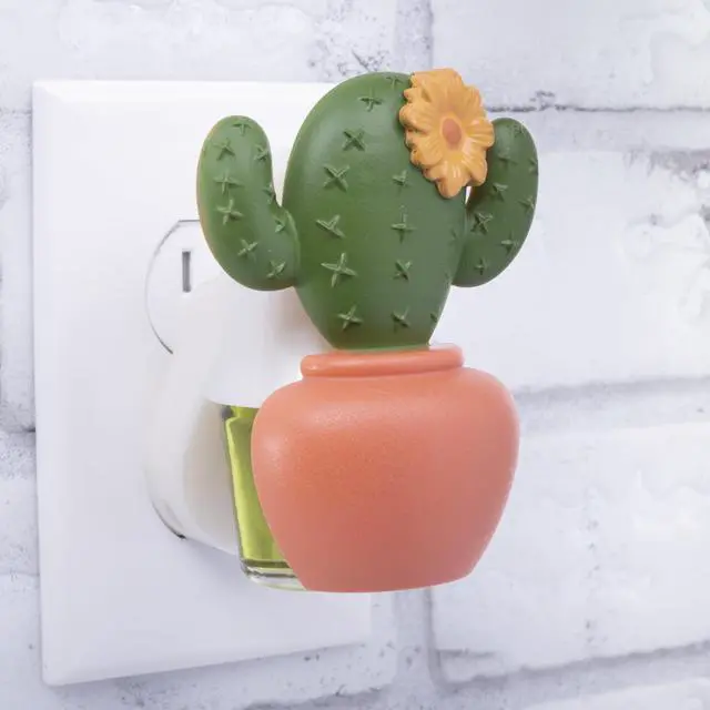 Alt view image 2 of 6 - Mainstays Cactus in Bloom Aroma Accents Fragrance Oil Diffuser